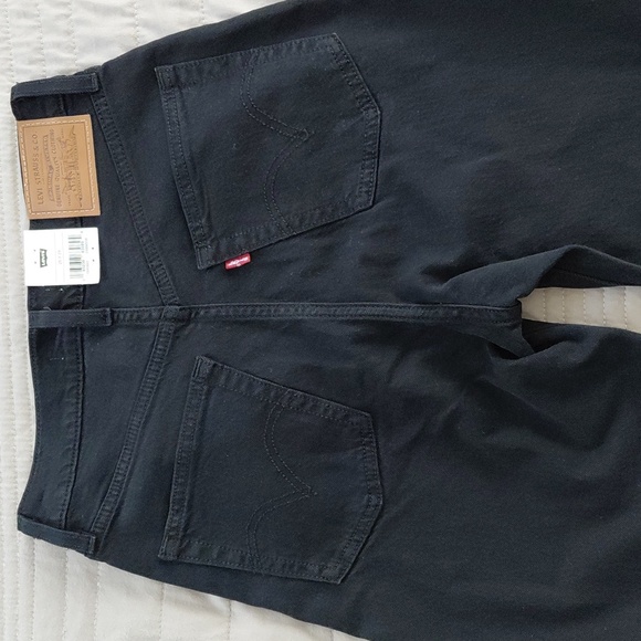 Levi's Ribcage Straight Black Sproud Sz 26 Nwt - Picture 7 of 16